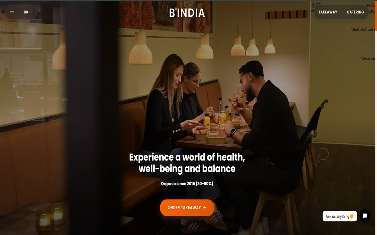 Bindia website